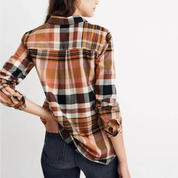 Classic Ex-Boyfriend Shirt in Seconda Plaid Size Large - Picture 4 of 8